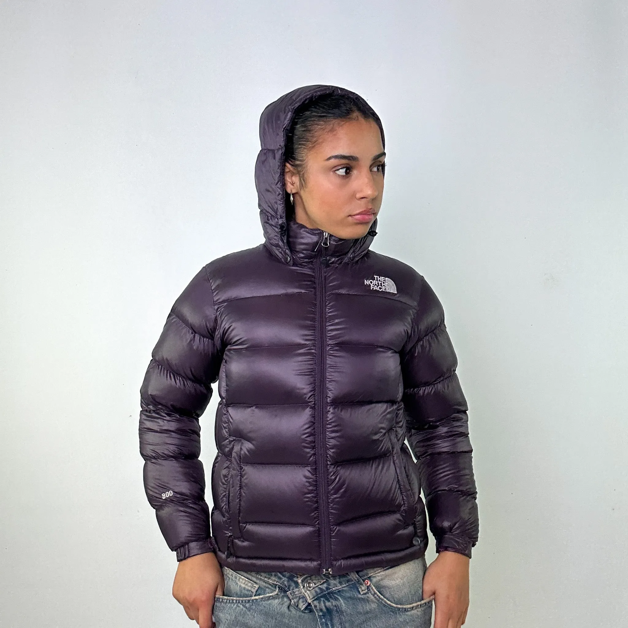 Purple y2ks The North Face 800 Series Puffer Jacket Coat (M)