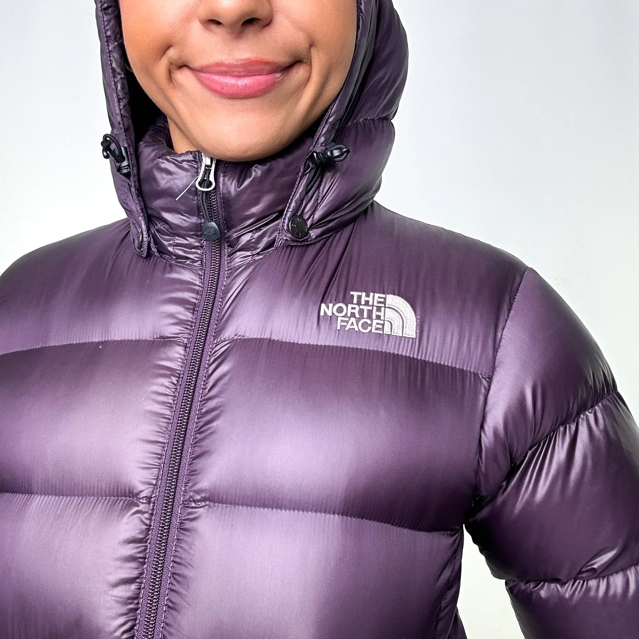 Purple y2ks The North Face 800 Series Puffer Jacket Coat (M)