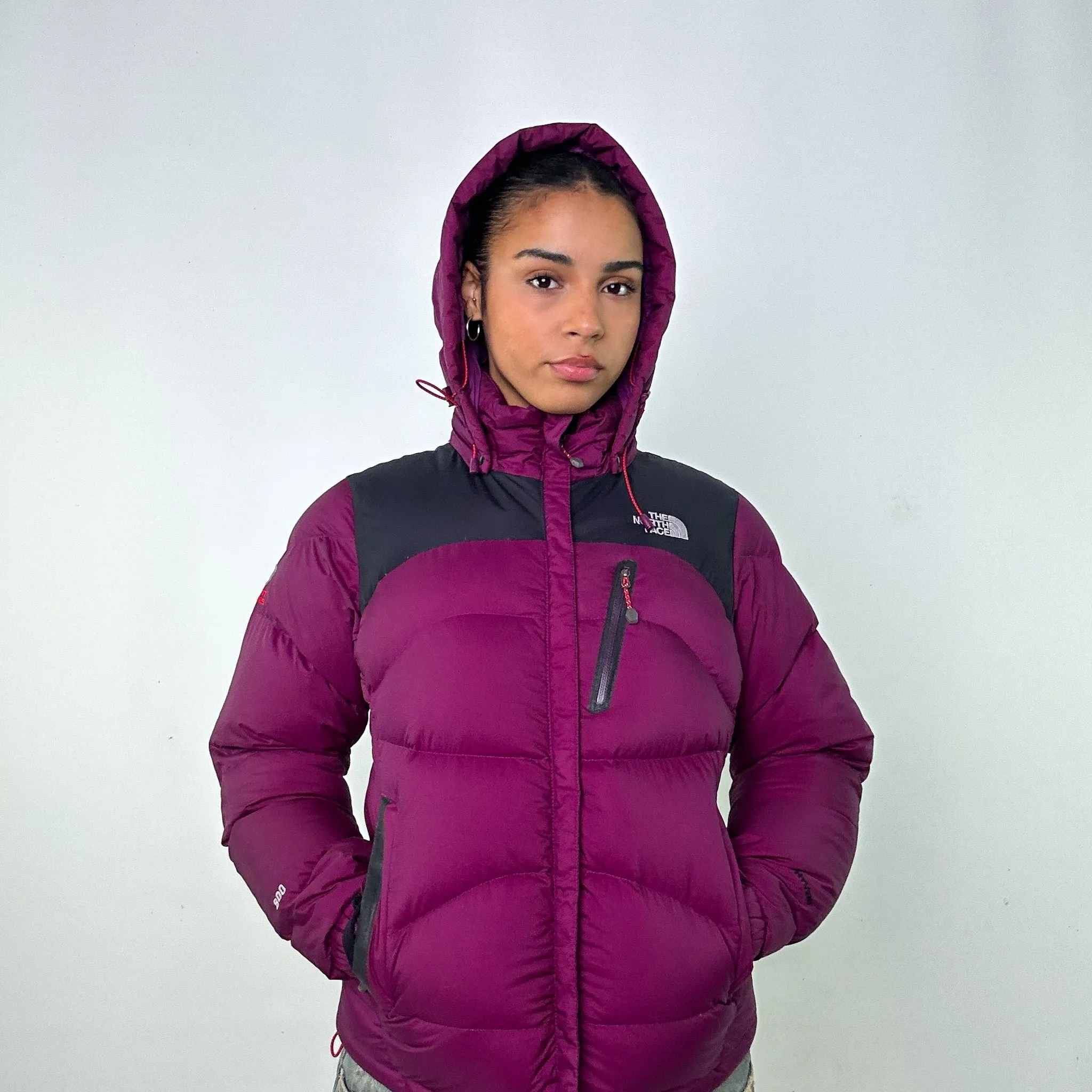 Purple y2ks The North Face 800 Summit Series Puffer Jacket Coat (L)