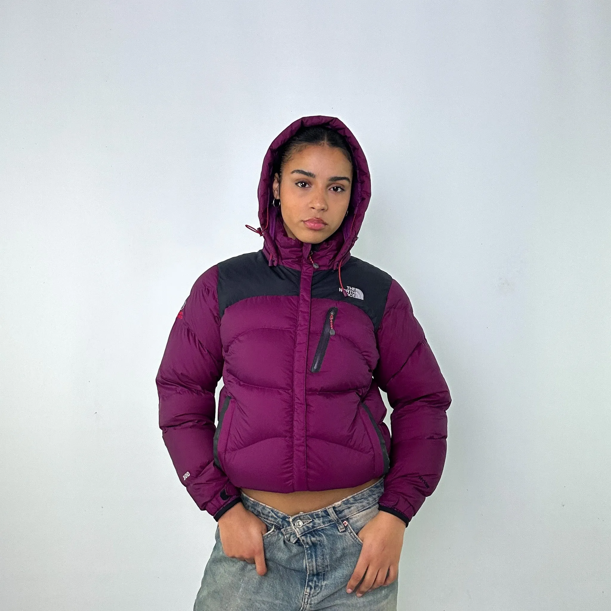 Purple y2ks The North Face 800 Summit Series Puffer Jacket Coat (L)