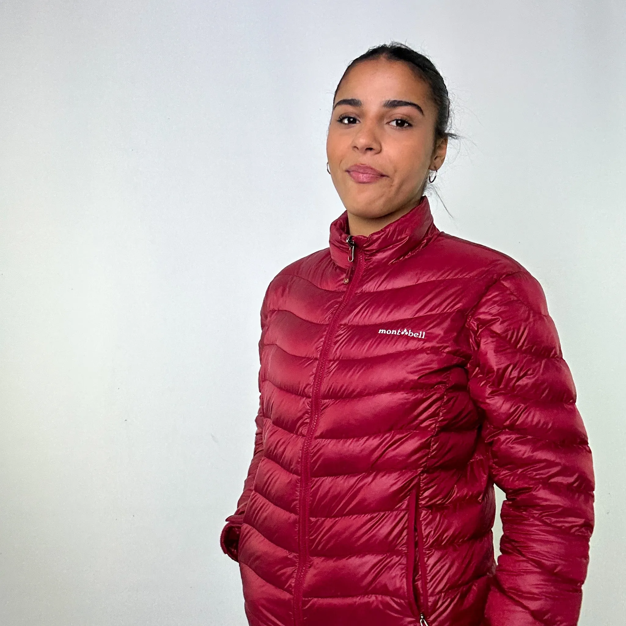 Red 90s Mont Bell EX 700+ Puffer Jacket Coat (L)