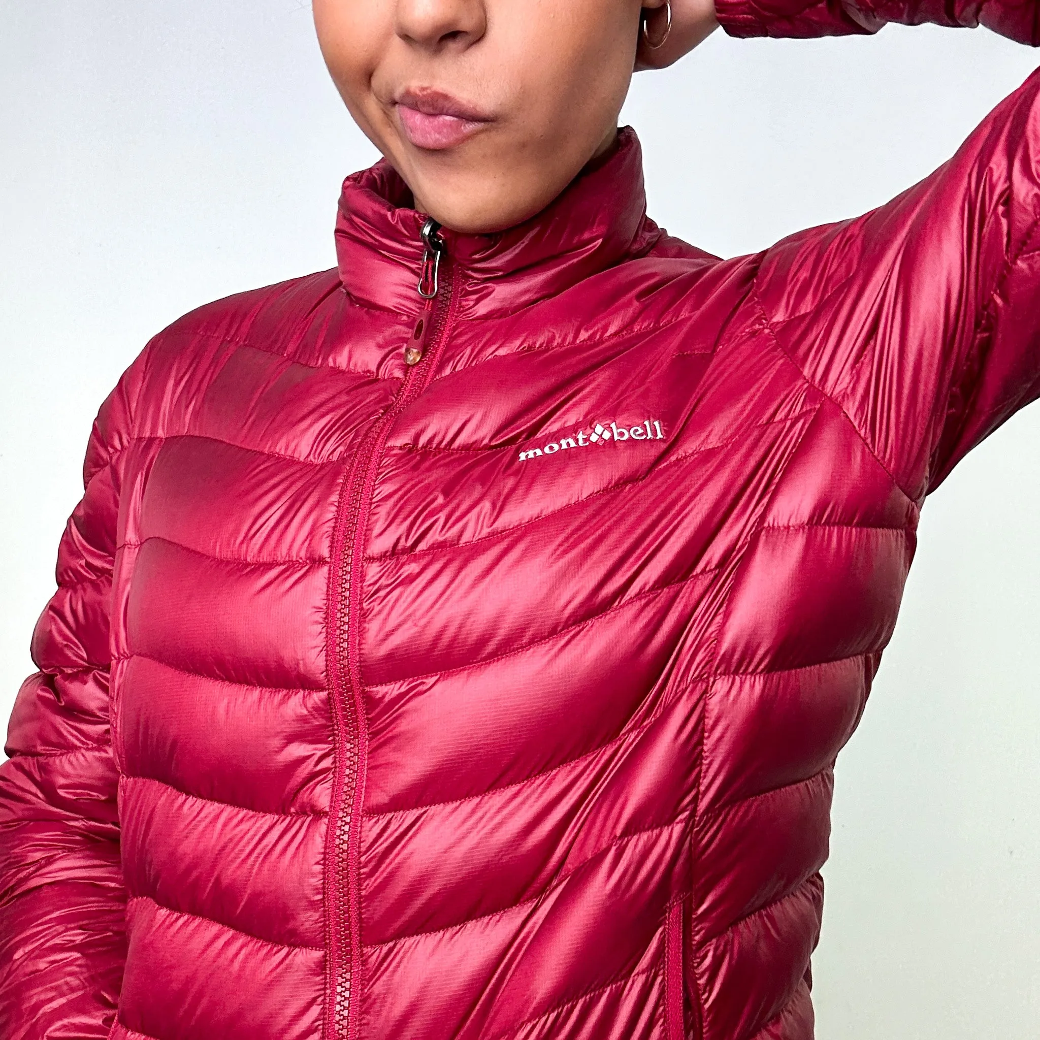 Red 90s Mont Bell EX 700+ Puffer Jacket Coat (L)