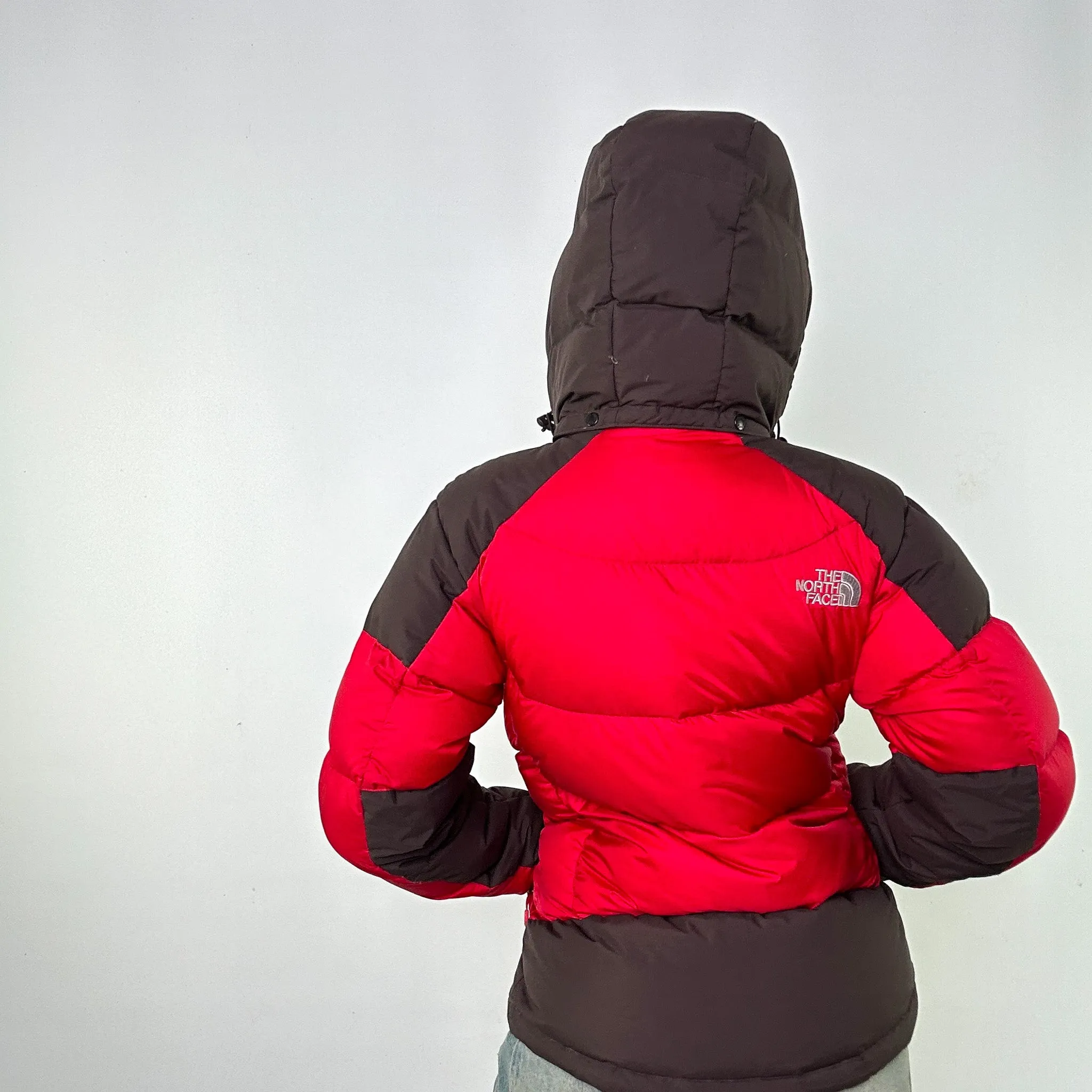 Red 90s The North Face 700 Series Puffer Jacket Coat (M)