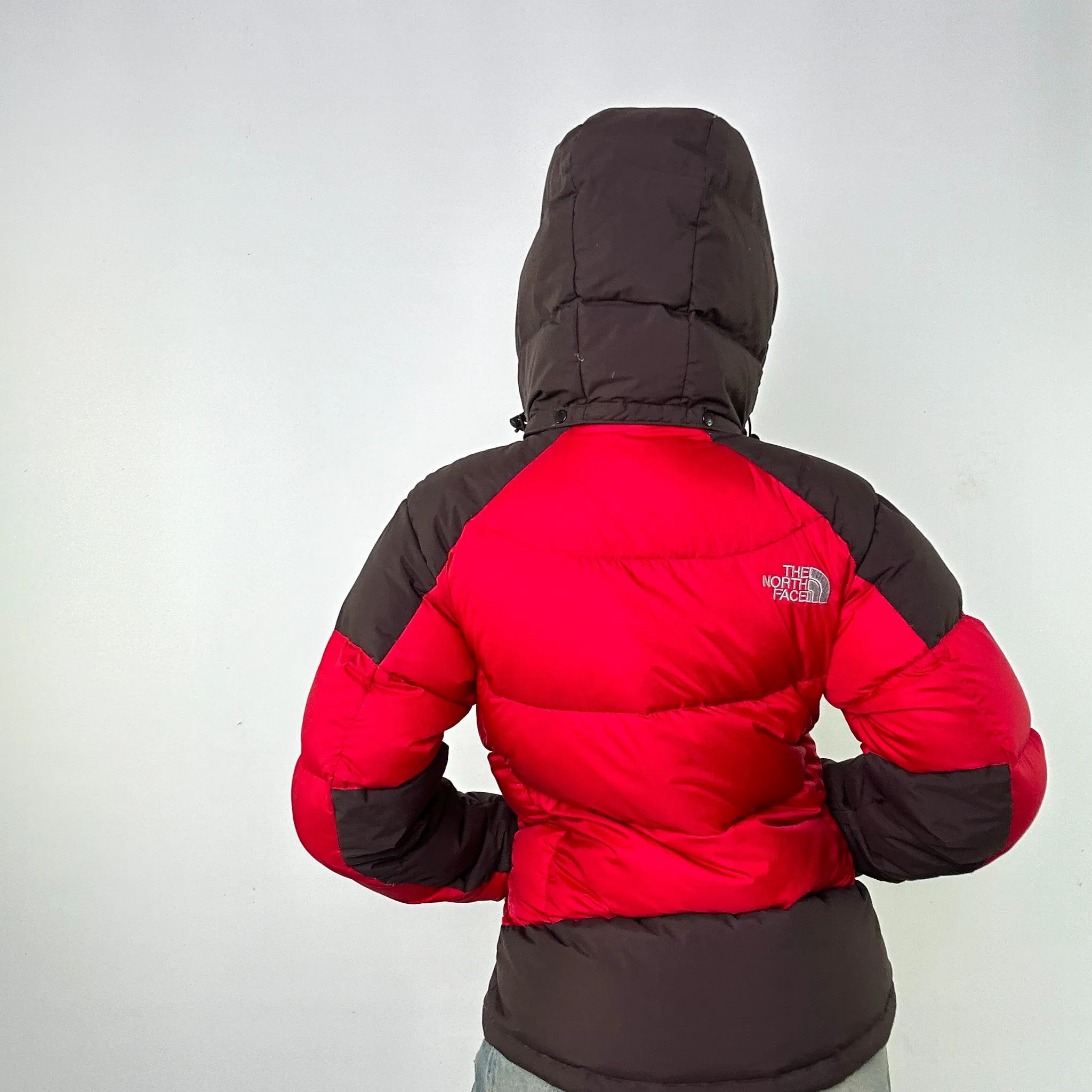 Red 90s The North Face 700 Series Puffer Jacket Coat (M)