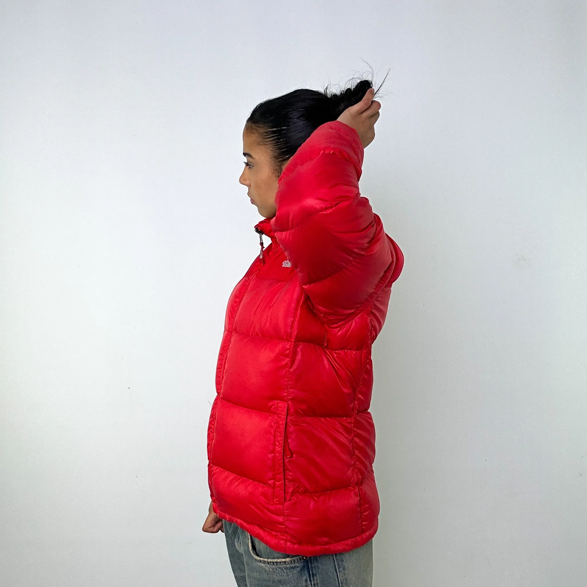 Red y2ks The North Face 700 Series Puffer Jacket Coat (L)