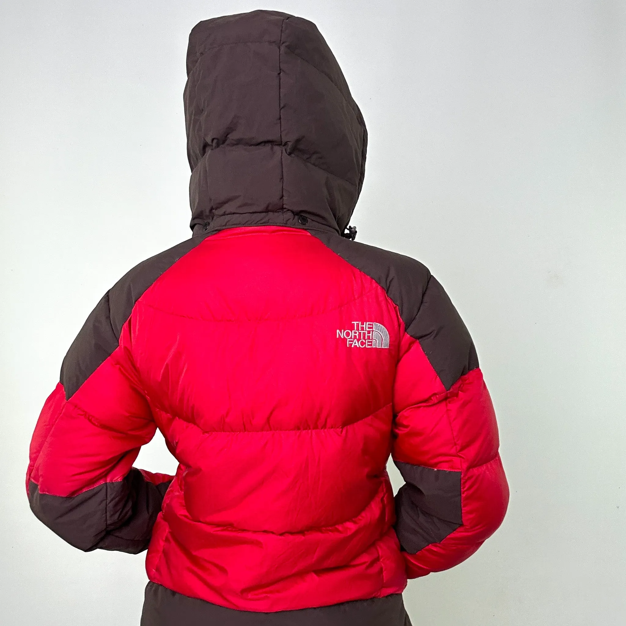 Red y2ks The North Face 700 Series Puffer Jacket Coat (M)