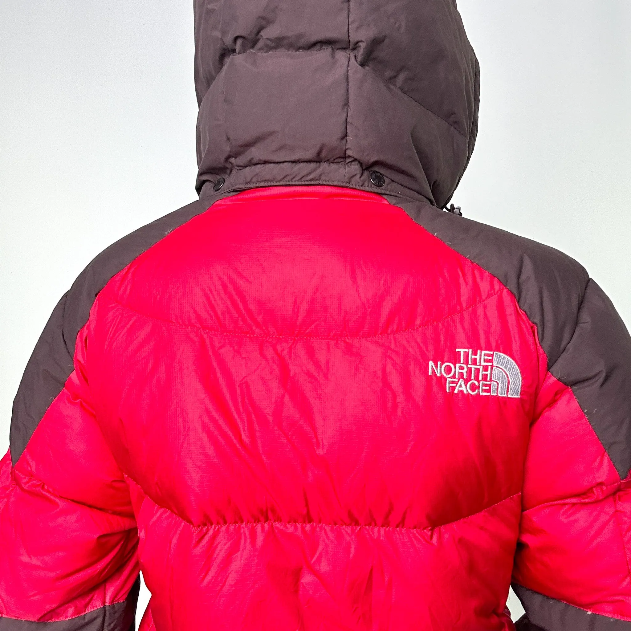 Red y2ks The North Face 700 Series Puffer Jacket Coat (M)