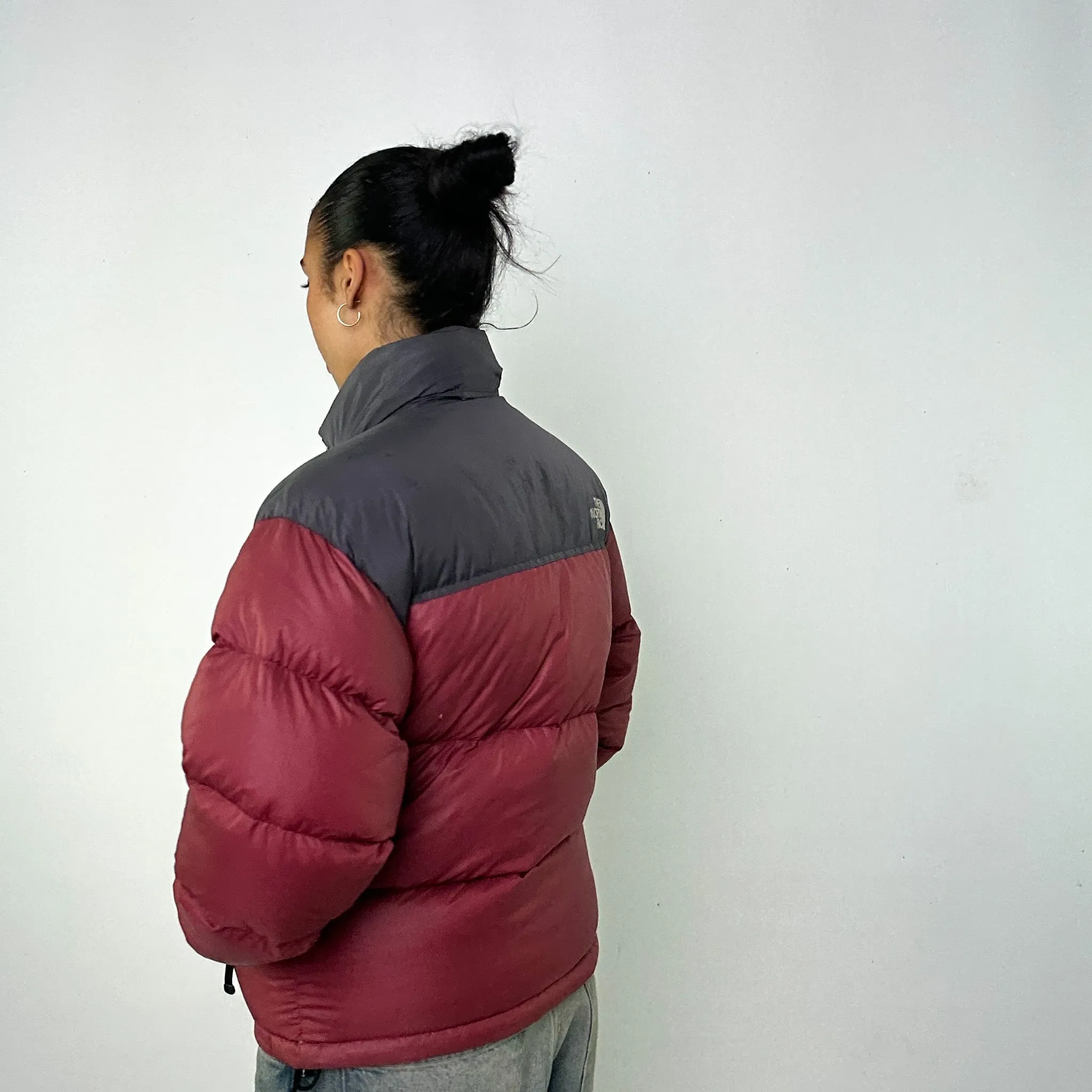 Red y2ks The North Face 700 Series Puffer Jacket Coat (S)