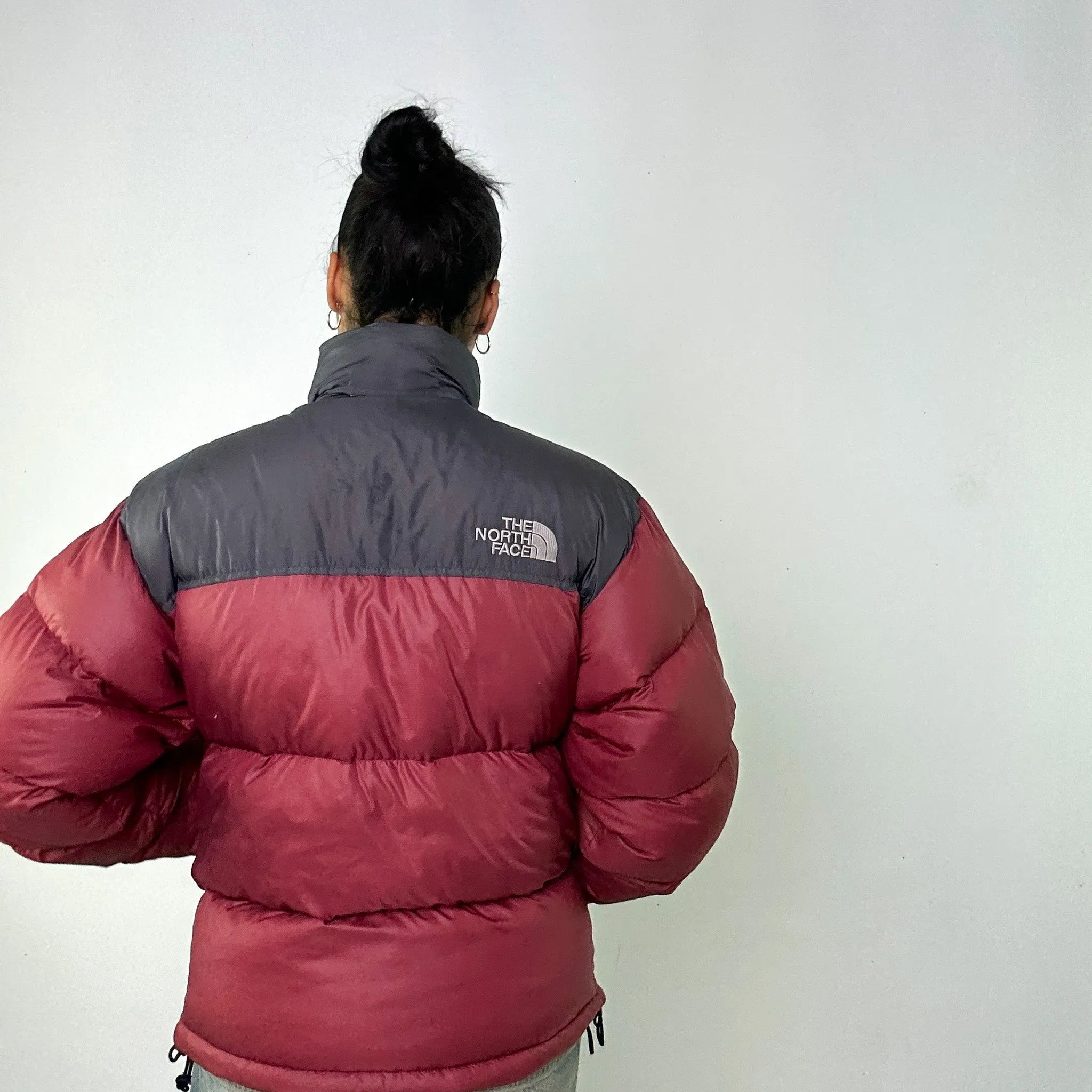 Red y2ks The North Face 700 Series Puffer Jacket Coat (S)