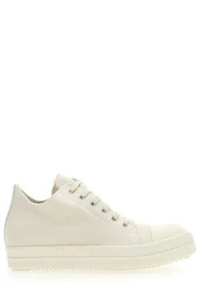 Rick Owens DRKSHDW Round Toe Mid-Top Sneakers