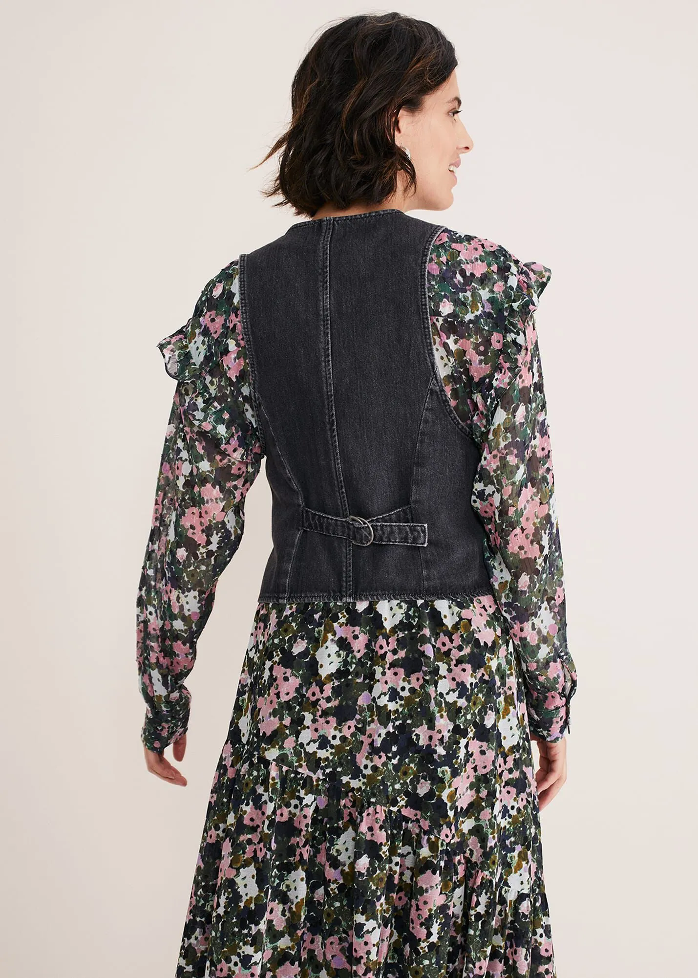 Rowena Denim Waistcoat