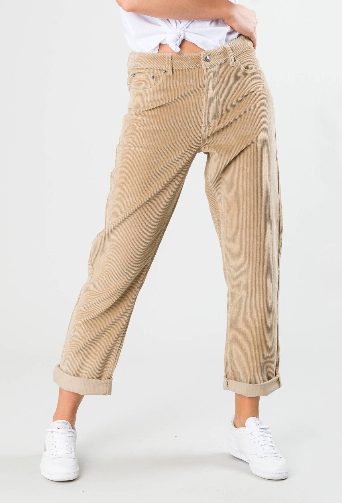 Rusty US MAZEY BOYFRIEND PANT - LIGHT FENNEL