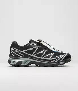 Salomon XT-6 GTX Shoes - Black / Black / Silver