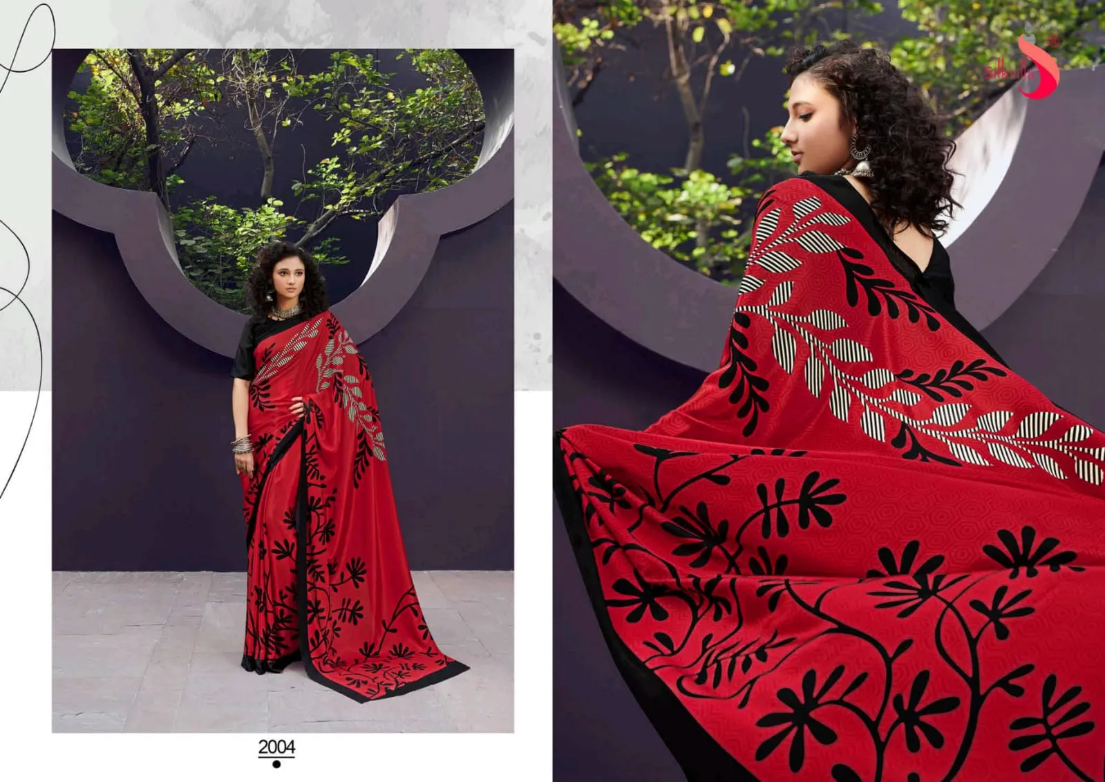 Silkvilla Sarees Launched New Sky Silk Crape Fancy Designer Sarees