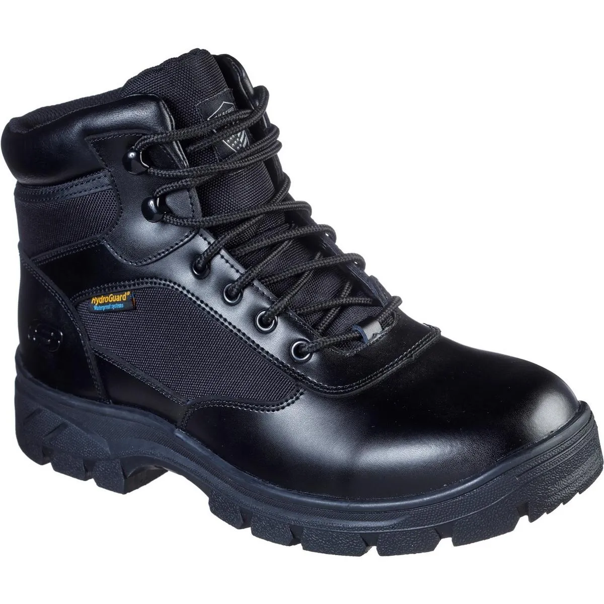 Skechers Workwear Wascana Benen Waterproof Tactical Boot Black