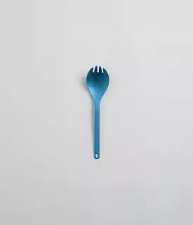 Snow Peak Titanium Spork - Blue Anodized