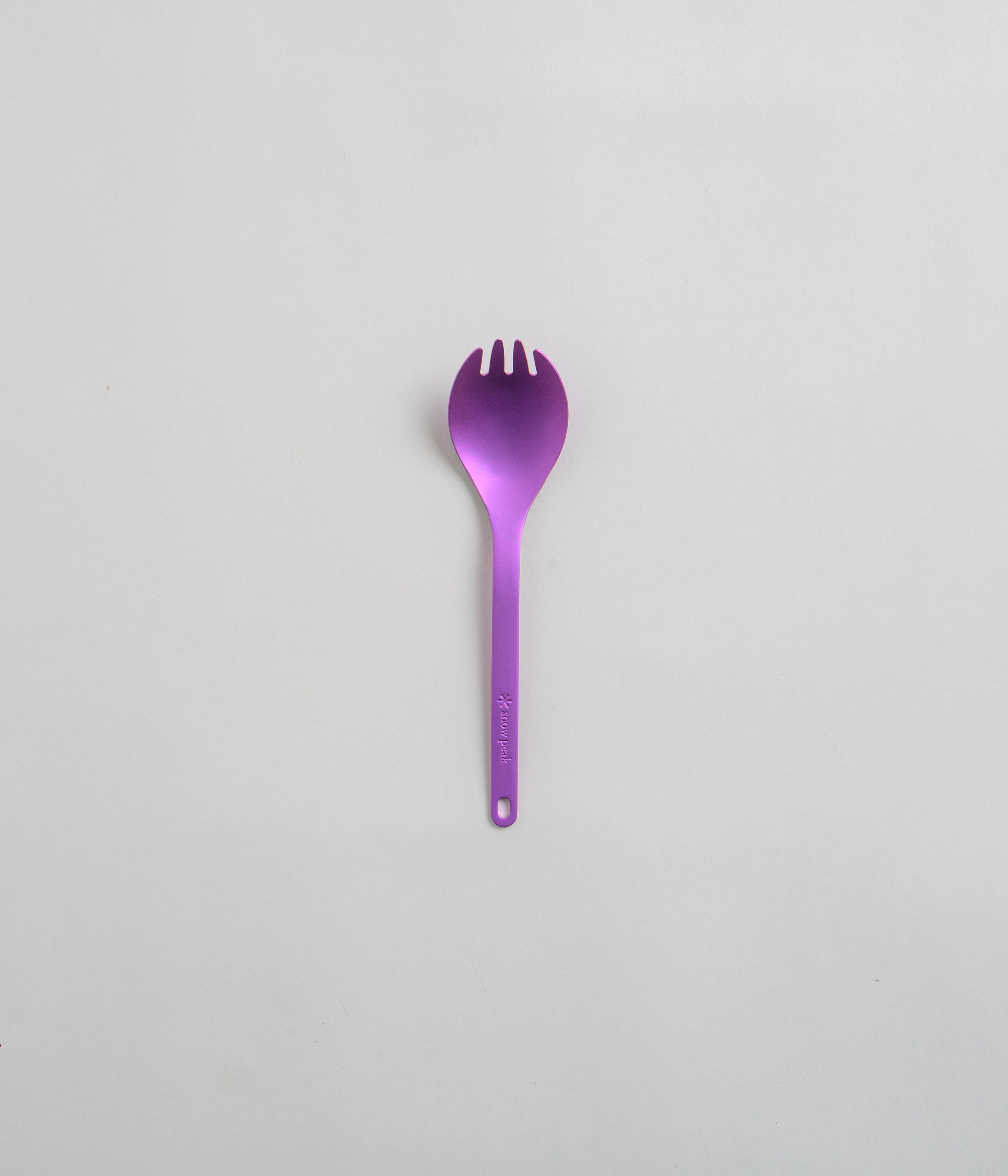 Snow Peak Titanium Spork - Purple Anodized