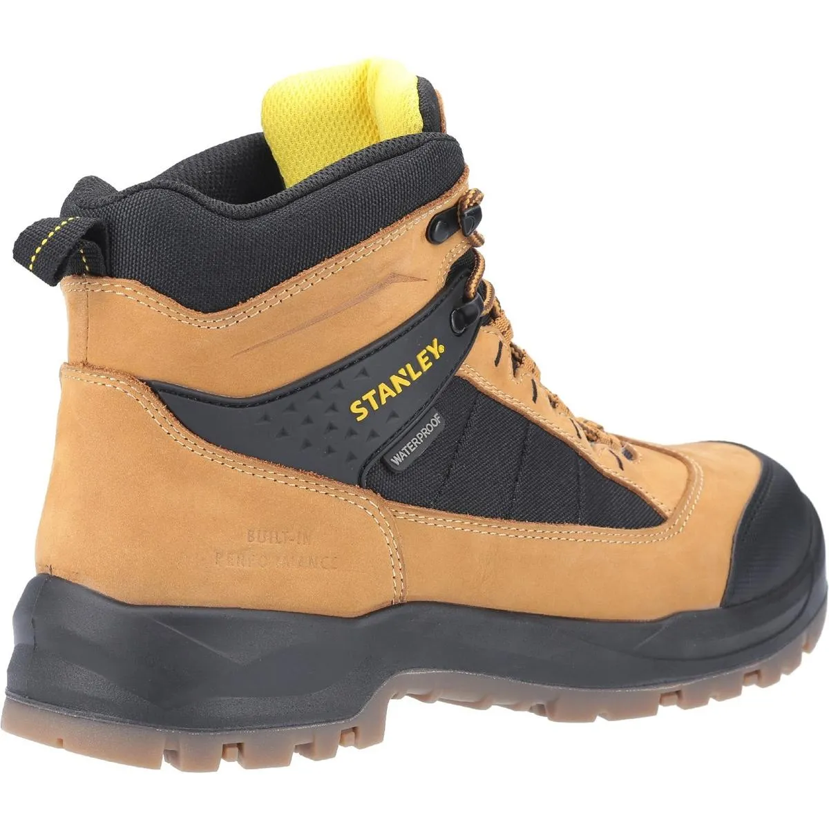 Stanley Berkeley Full Lace Up Safety Boot Honey