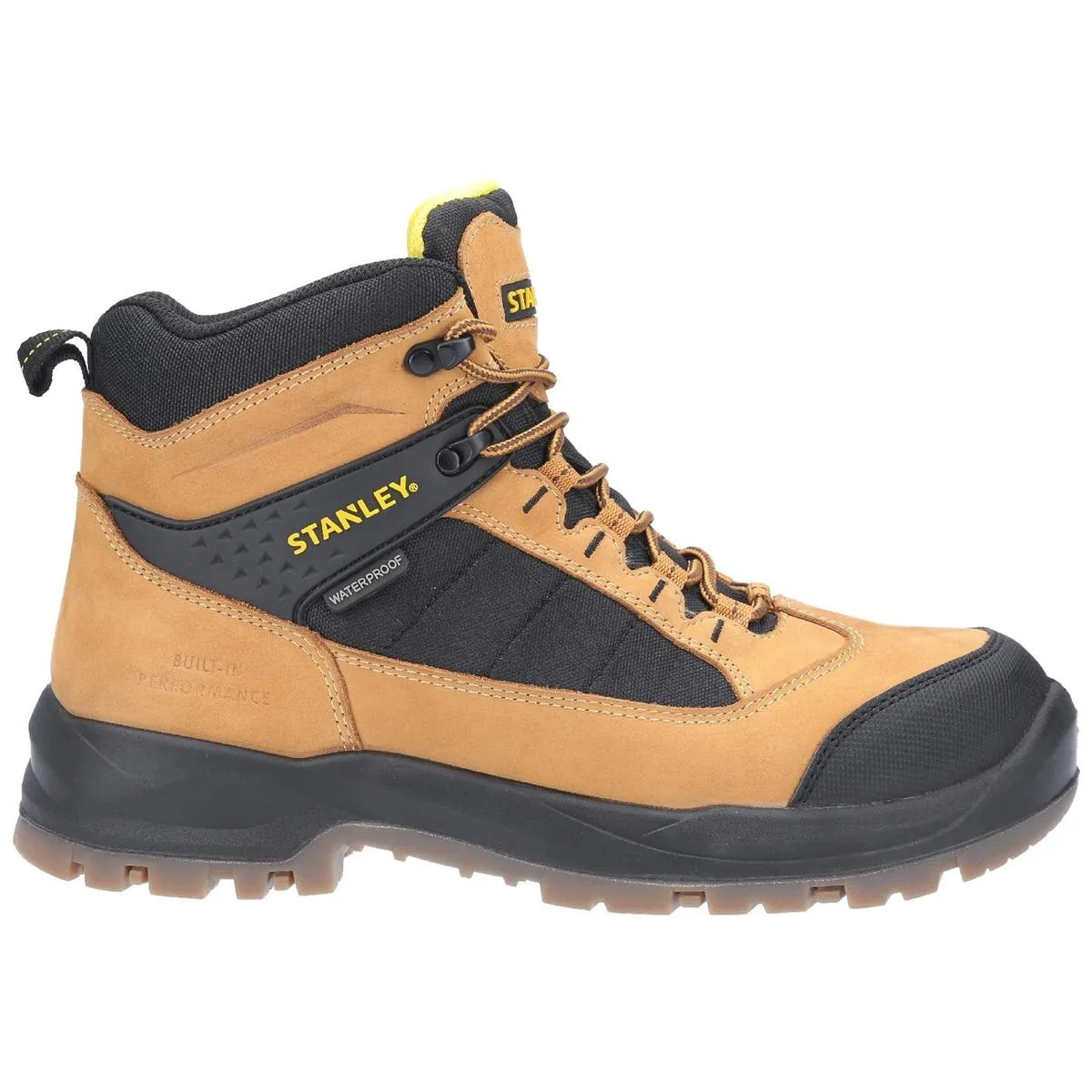 Stanley Berkeley Full Lace Up Safety Boot Honey