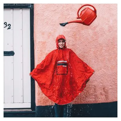 The Peoples Poncho. Poncho. Hardy Red