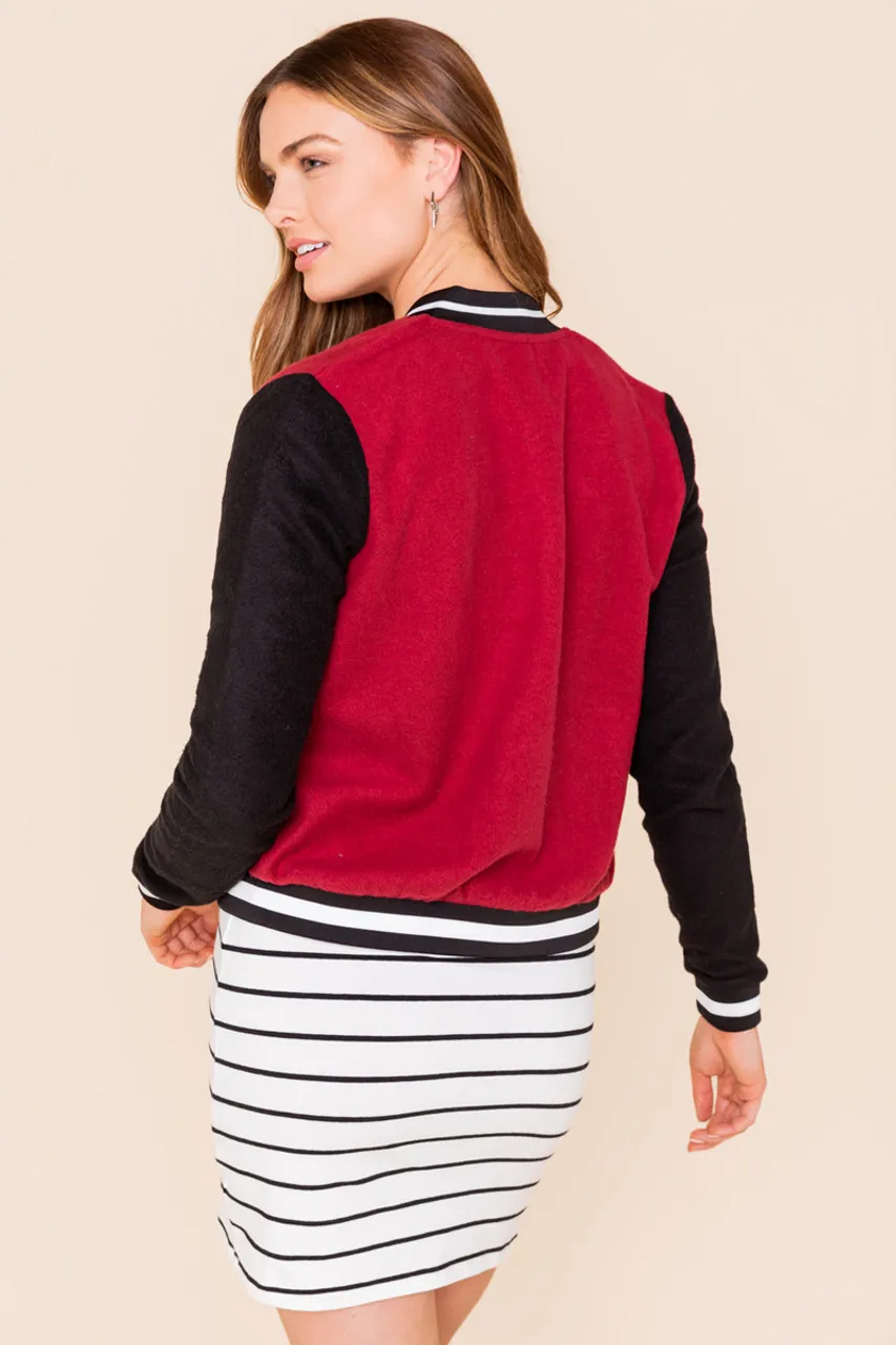 Varsity Patchwork Jacket