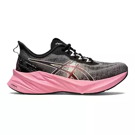 Women's ASICS Novablast 3 LE, Black/Pink Rave, 9 B Medium