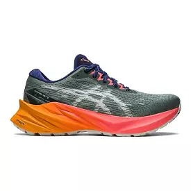 Women's Asics Novablast 3 TR, Nature Bathing/Papaya, 7.5 B Medium