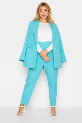 YOURS Curve Bright Blue Blazer